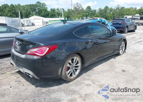 2013 Hyundai Genesis 2.0T R-Spec из США, поврежденный, VIN KMHHT6KD3DU109897
